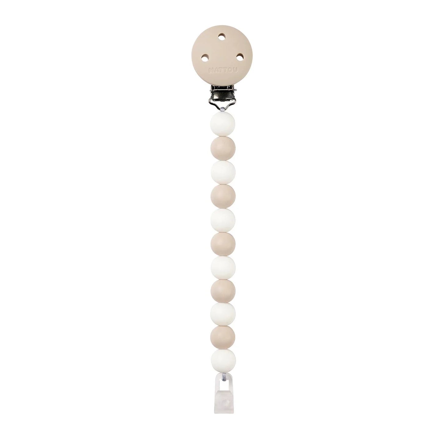 Attache sucette en silicone Nattou