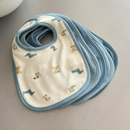 Lot 5 Bavoirs bébé Naissance