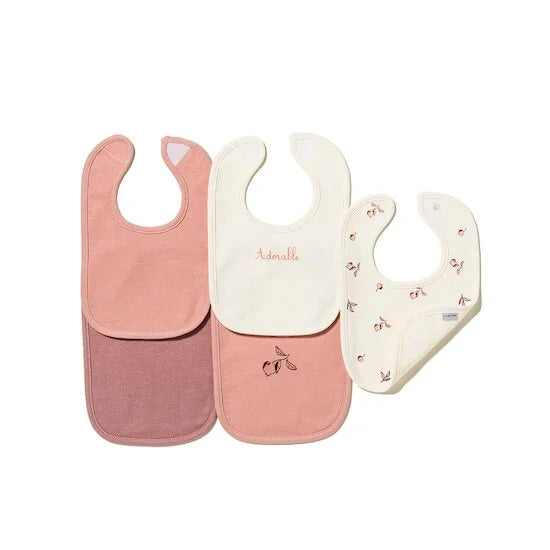 Lot 5 Bavoirs bébé Naissance