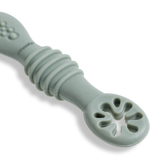 Cuillères bébé d'apprentissage silicone