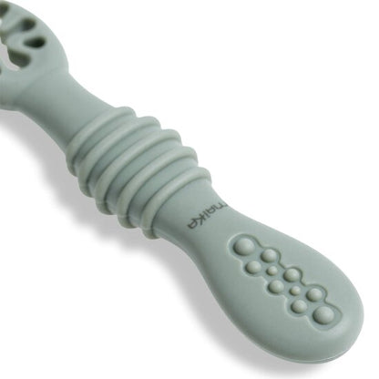 Cuillères bébé d'apprentissage silicone