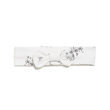 Bandeau bébé Imprimé romantique