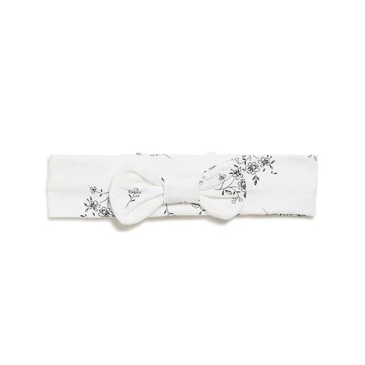 Bandeau bébé Imprimé romantique