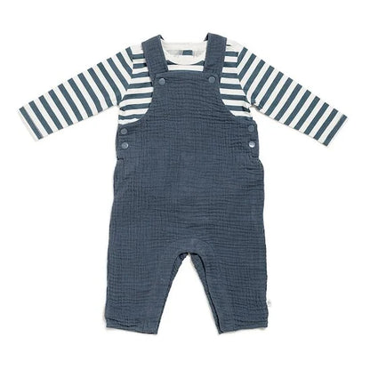 Ensemble salopette bébé + haut