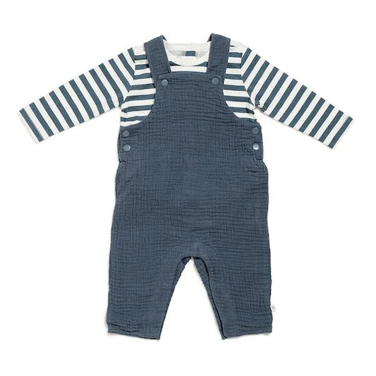 Ensemble salopette bébé + haut