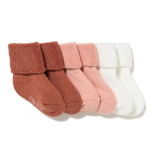 Lot de 3 paires de chaussettes bébé en bouclette