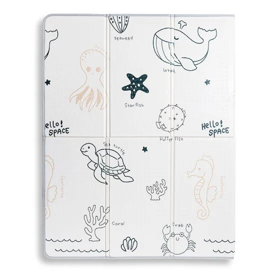 Tapis mousse XXL Animaux marins 150 x 200 cm