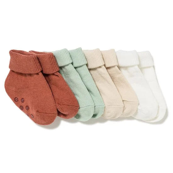 Lot de 4 chaussettes bébé anti-dérapantes
