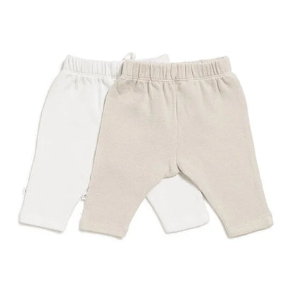 Lot de 2 joggings bébé en molleton