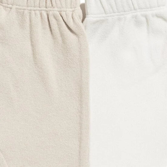 Lot de 2 joggings bébé en molleton