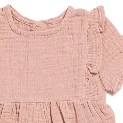 Combinaison bébé longue manches courtes