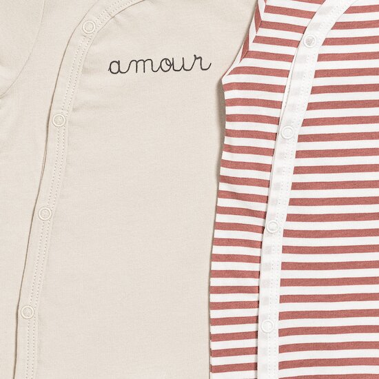 Lot de 2 pyjamas bébé