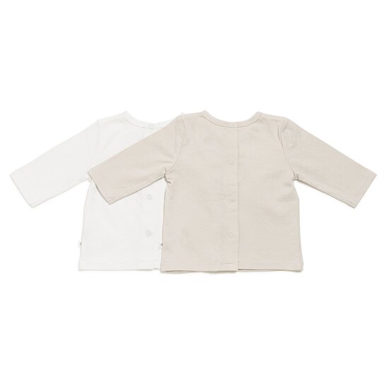 Lot de 2 t-shirts bébé manches longues