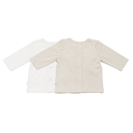 Lot de 2 t-shirts bébé manches longues