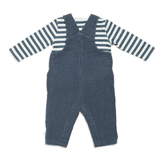 Ensemble salopette bébé + haut