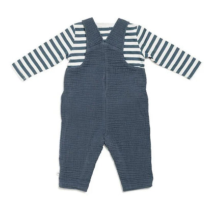 Ensemble salopette bébé + haut