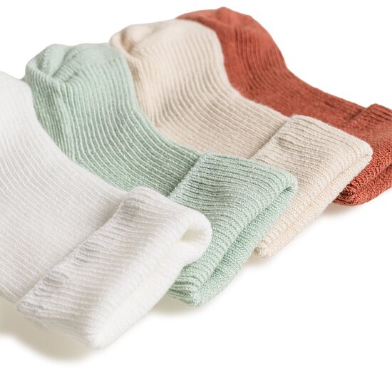 Lot de 4 paires de chaussettes bébé