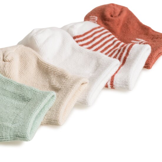 Lot de 5 paires de chaussettes bébé
