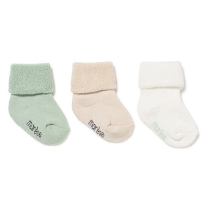 Lot de 3 paires de chaussettes bébé en bouclette
