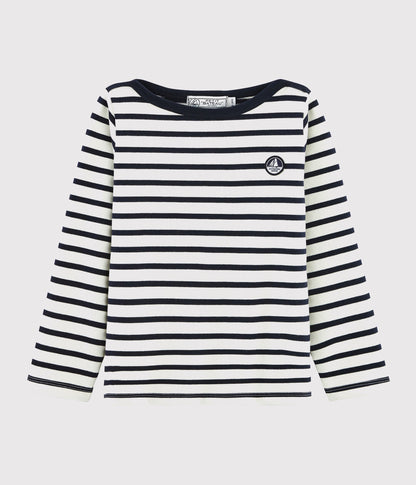 Marinière bébé en coton iconique