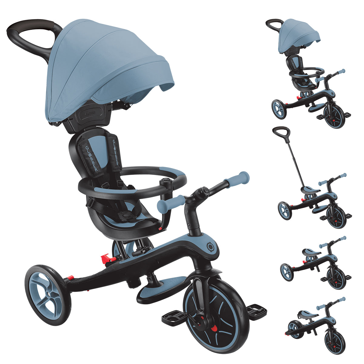 Tricycle Explorer 4 en 1 Évolutif