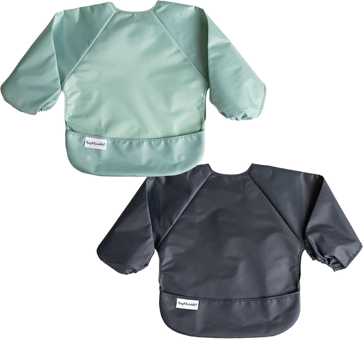 Lot de 2 bavoirs manches longues repeltex - Tiny Twinckle