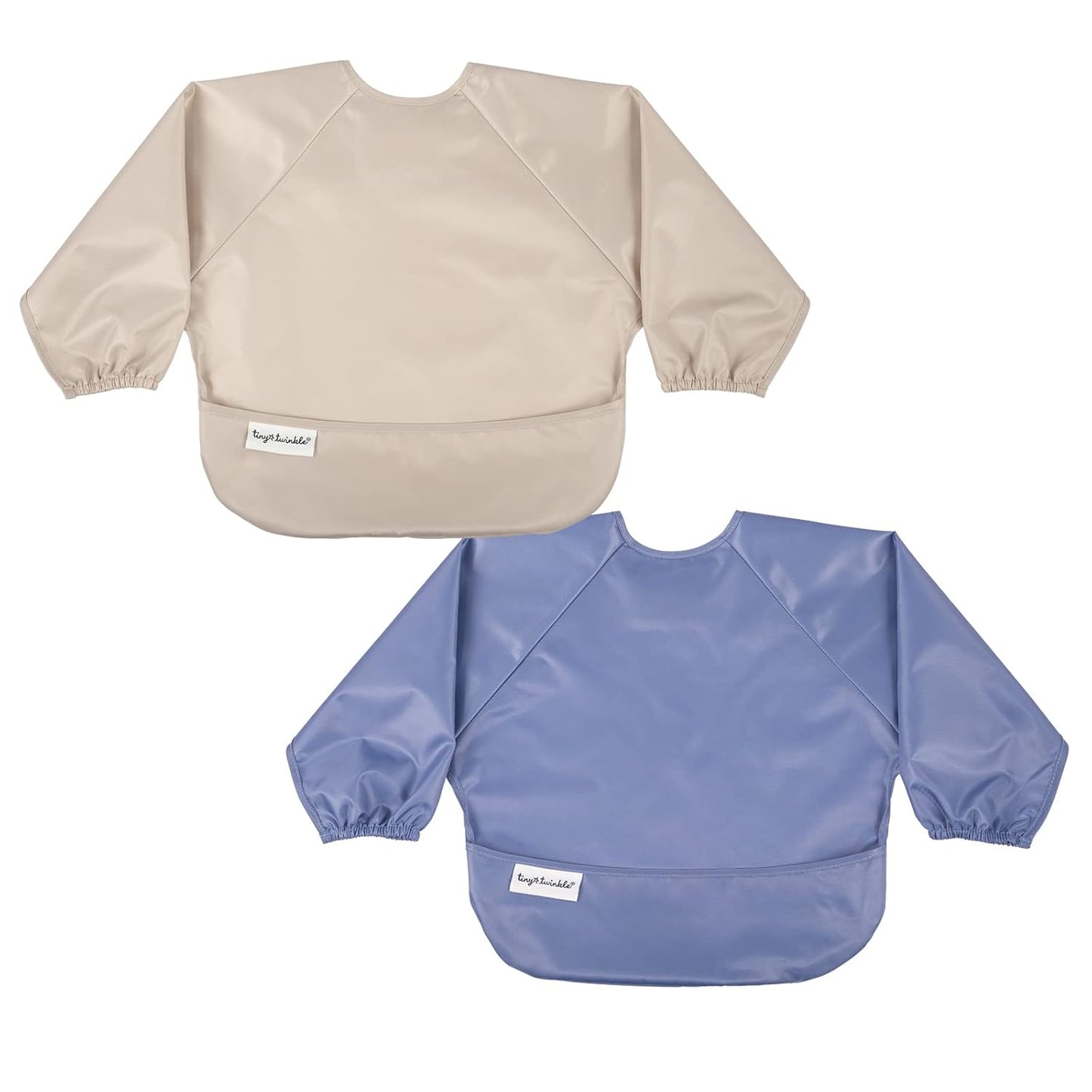 Lot de 2 bavoirs manches longues repeltex - Tiny Twinckle