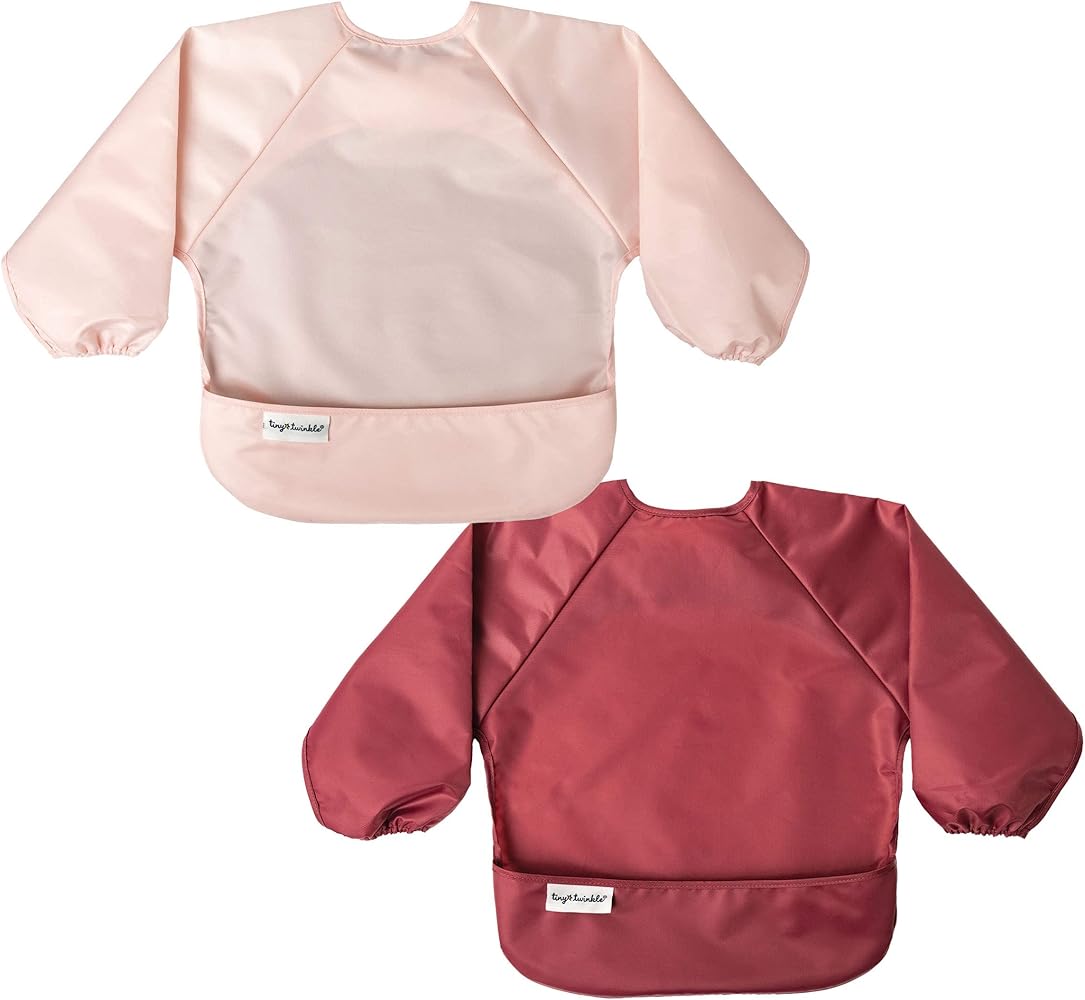 Lot de 2 bavoirs manches longues repeltex - Tiny Twinckle