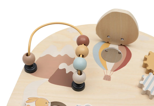 Planche d'activités en bois