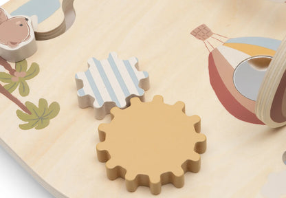 Planche d'activités en bois