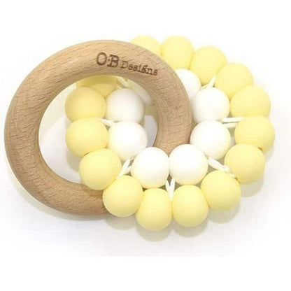 Anneau de dentition en bois