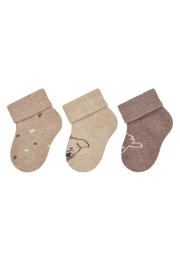 Lot de 3 paires de chaussettes nouveau-nés