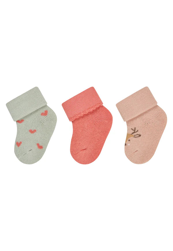 Lot de 3 paires de chaussettes nouveau né