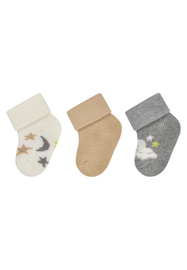Lot de 3 paires de chaussettes nouveau né