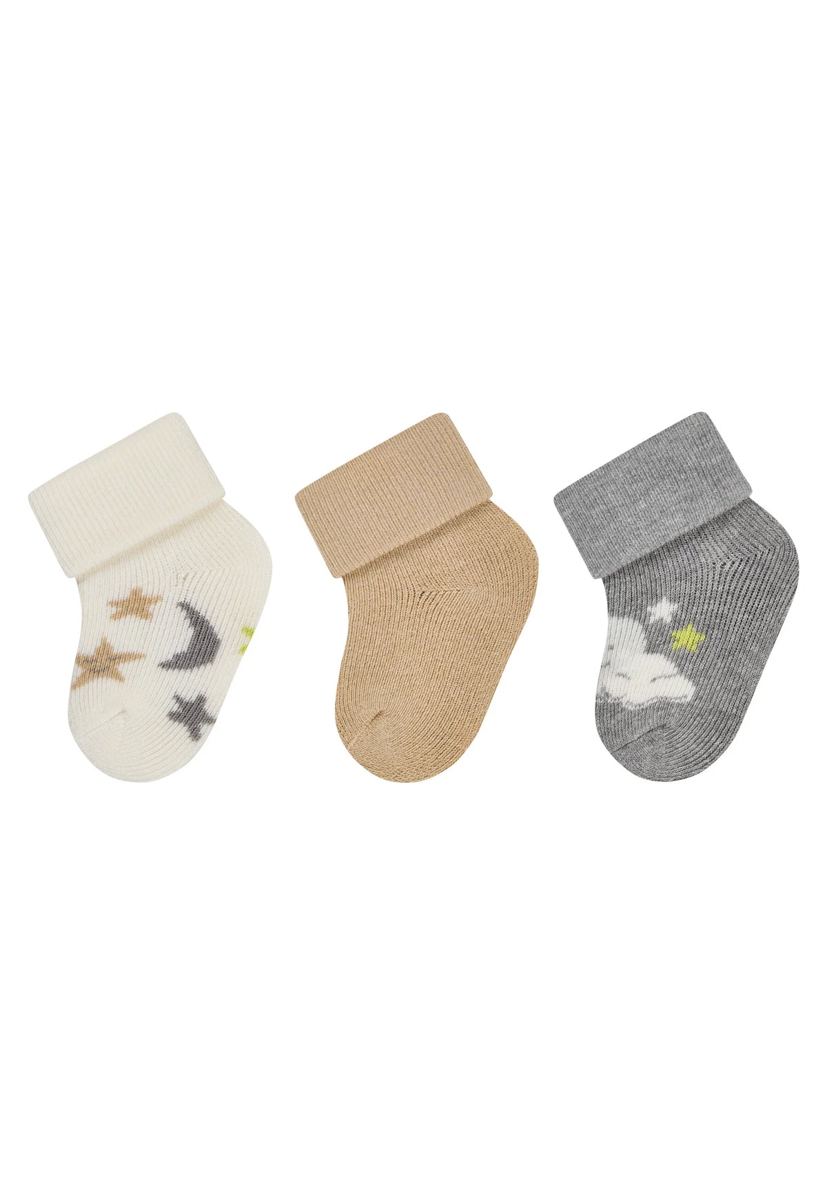 Lot de 3 paires de chaussettes nouveau-nés