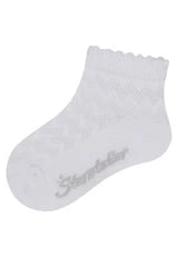 Chaussettes courtes motif texturé