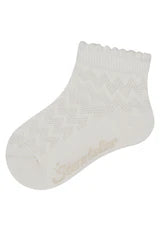 Chaussettes courtes motif texturé