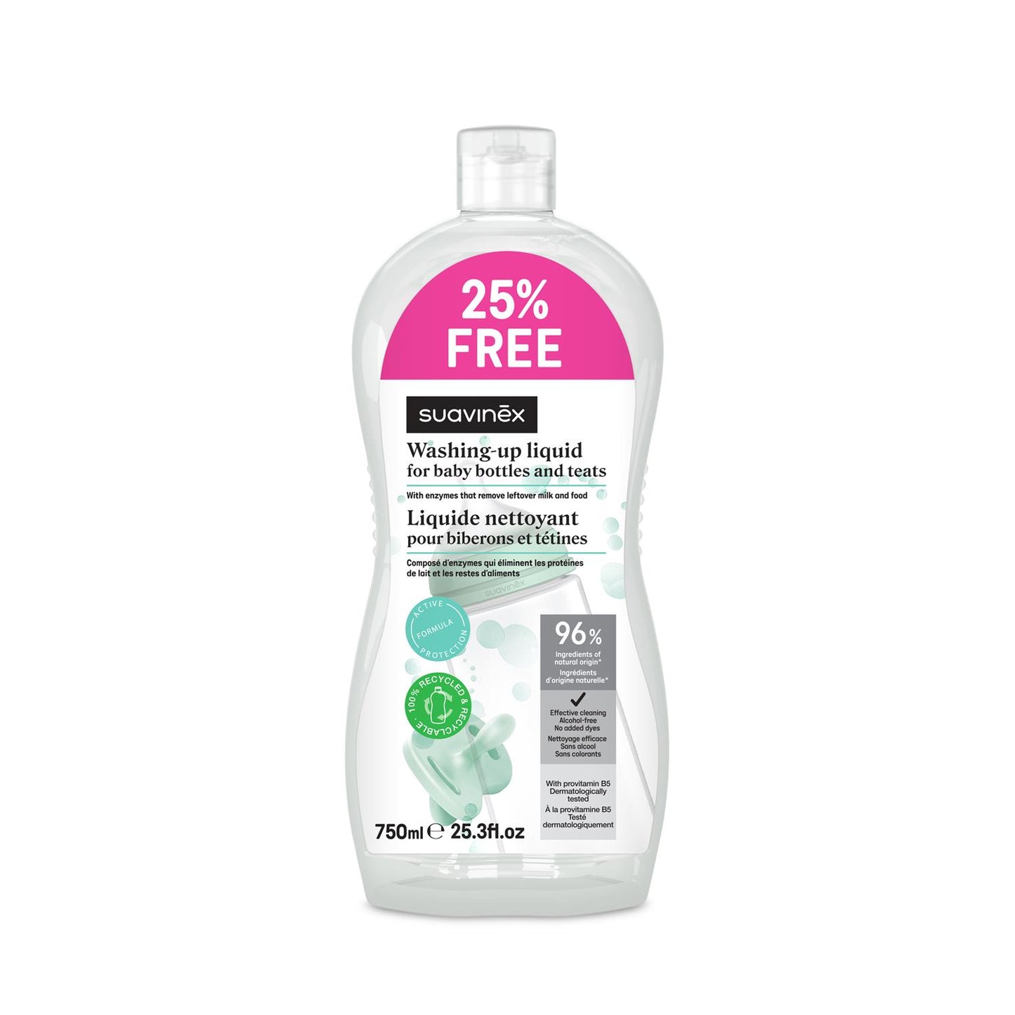 Gel nettoyant biberons et tétines