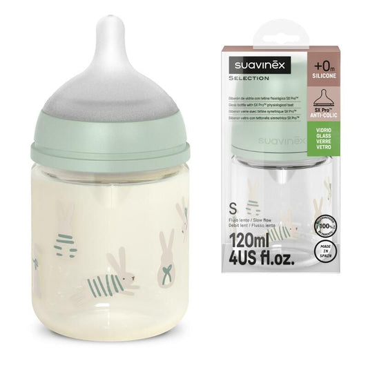 Biberon en verre Wonderland Lapin