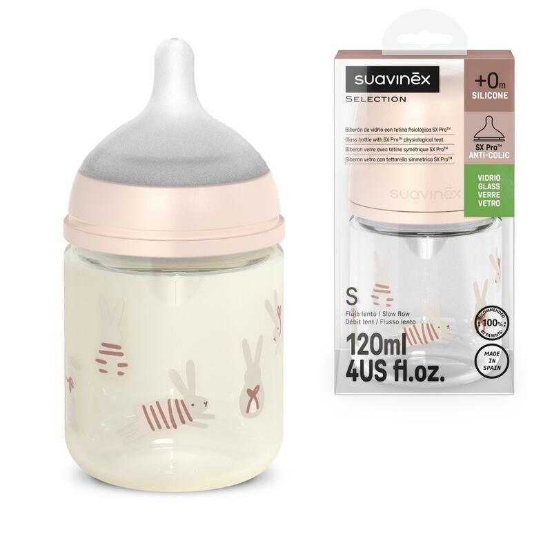 Biberon en verre Wonderland Lapin