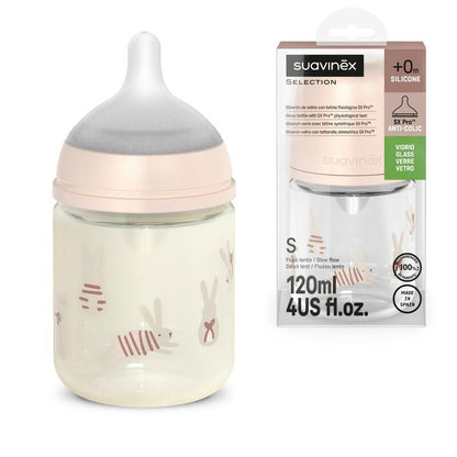 Biberon en verre Wonderland Lapin
