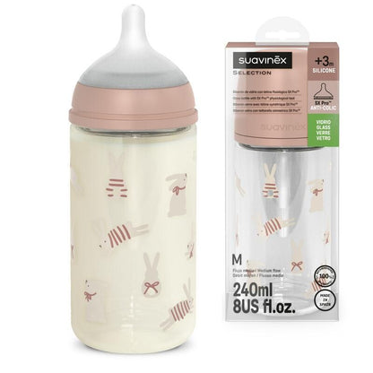 Biberon en verre Wonderland Lapin