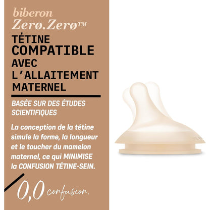 Biberon Anti-Colique Zéro.Zéro 120 ml
