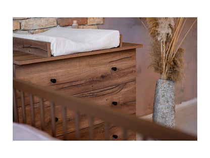 Nest Walnut - Commode avec plan à langer
