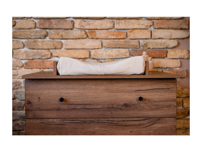 Nest Walnut - Commode avec plan à langer