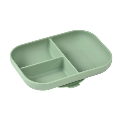 Assiette compartimentée silicone