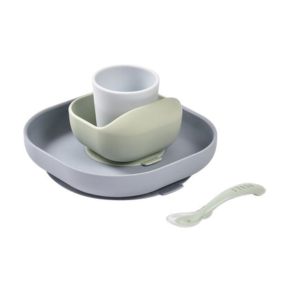 Coffret repas silicone 4 pièces