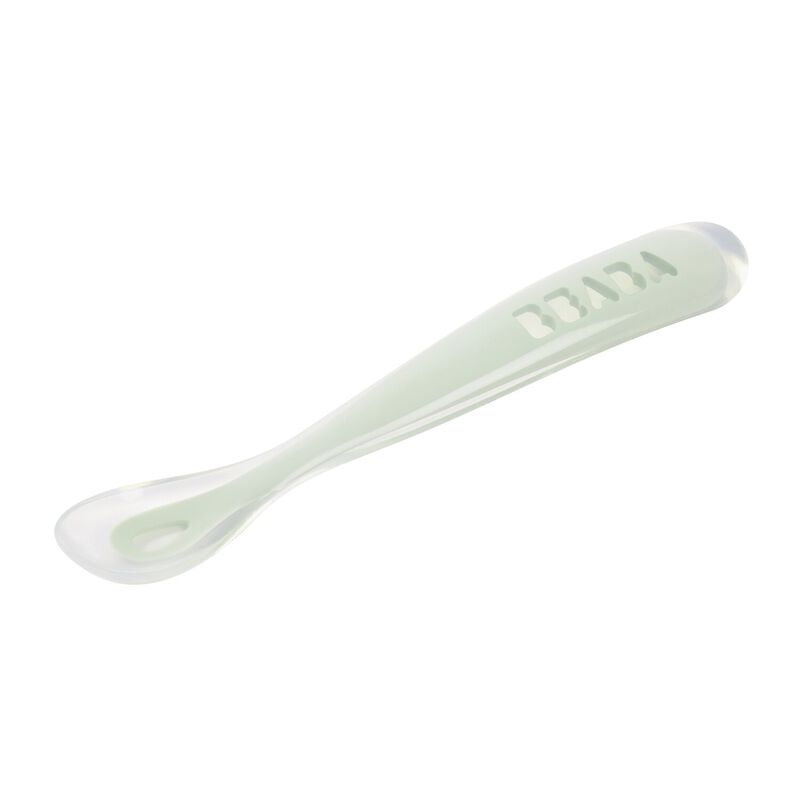 Cuillère ergonomique en silicone 1er âge