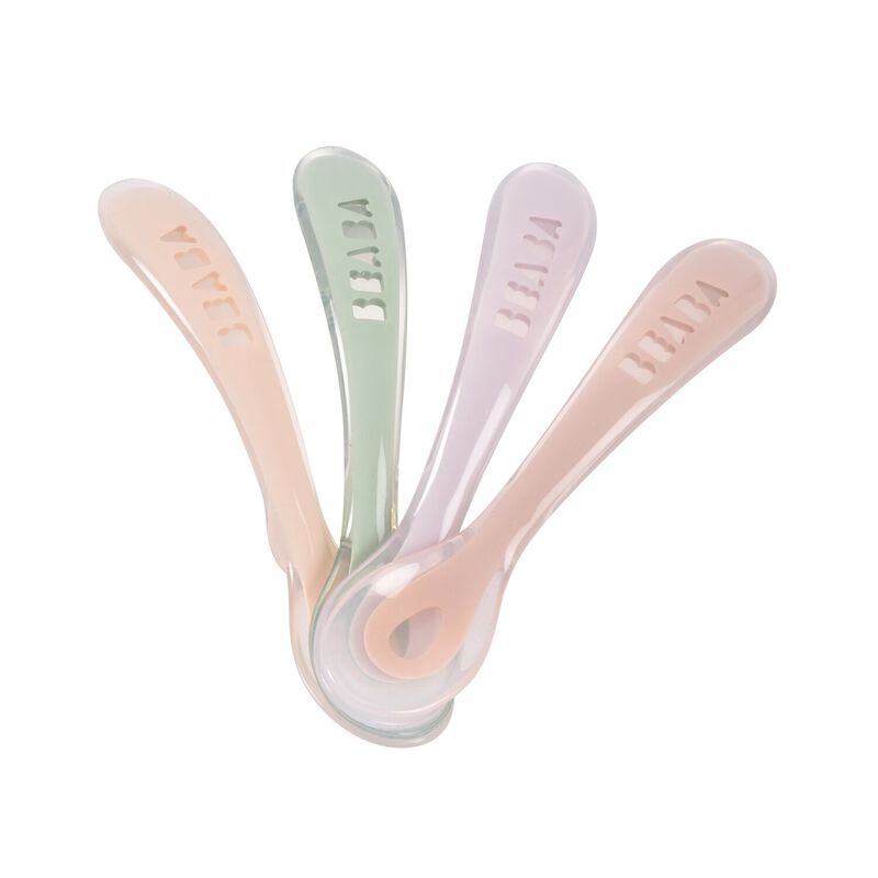 Lot de 4 cuillères 2ème âge soft
