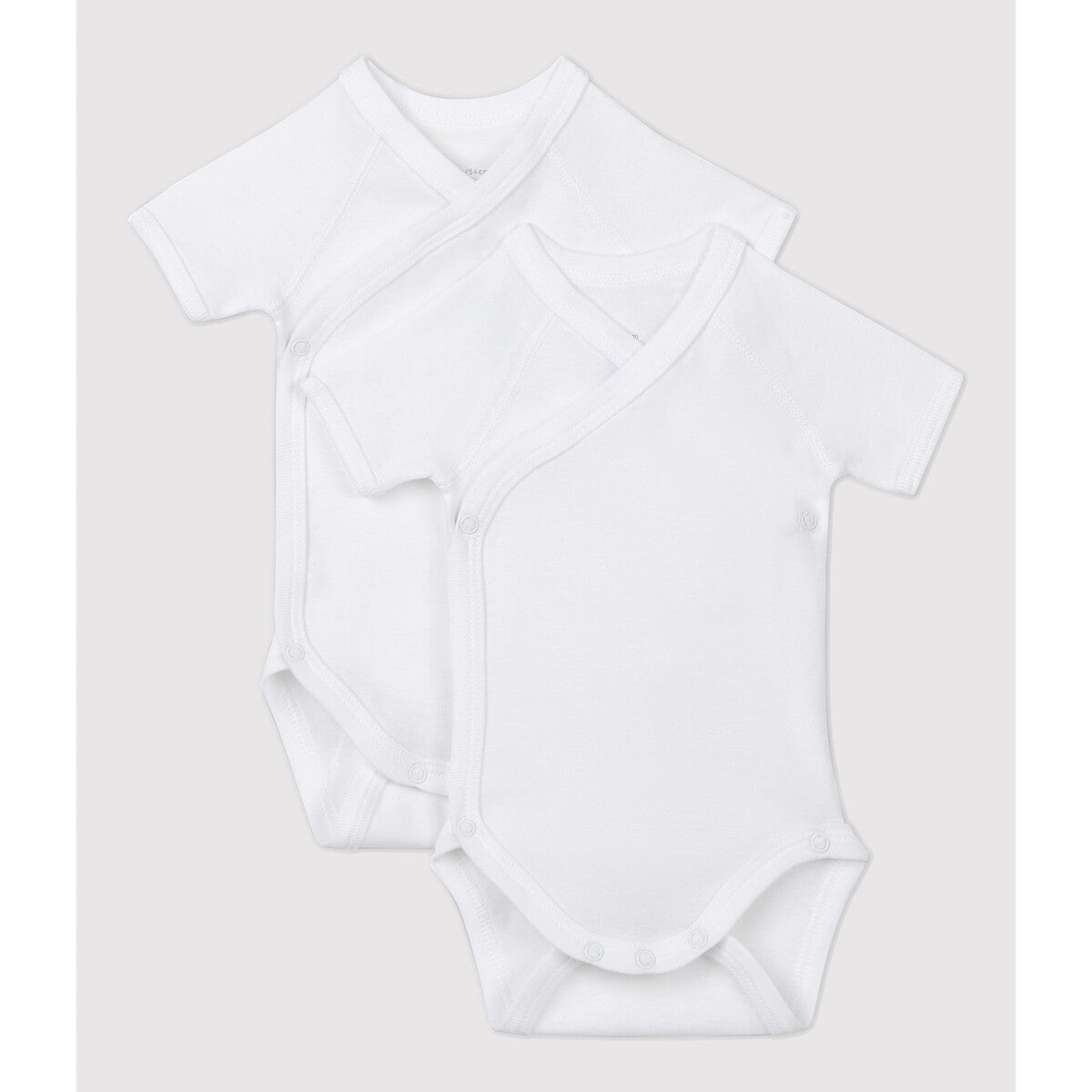 Lot de 2 bodies croisé manches courtes